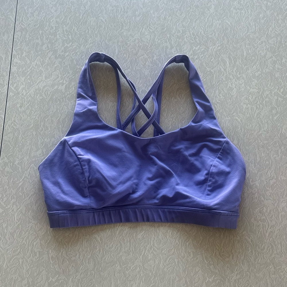 Old Lululemon Purple Sports Bra Size 6